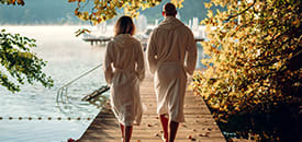 Seenwellness im Herbst