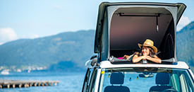 Mit dem Van ins Abenteuer